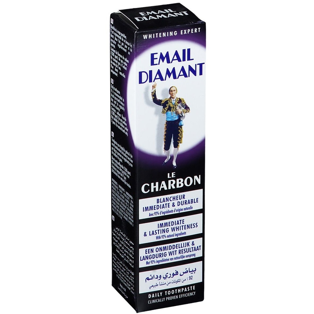 DENTIFRICE  LE CHARBON EMAIL DIAMANT