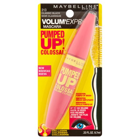 [41554-16] MASCARA COLOSSAL PUMPED UP WP VOLUM'EXPRESS MAYBELLINE