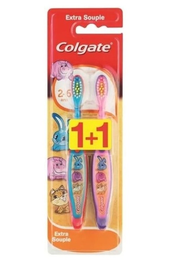 [714789-2] BROSSE A DENTS COLGATE ENFANT 2-6