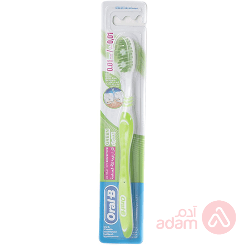 [014260-2] BROSSE A DENTS UTRA FINE GREEN ORAL-B