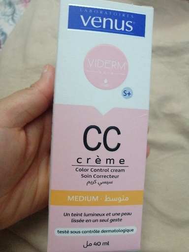 [130024-37] VENUS VIDERM CC CREME SOIN CORRECTEUR MEDIUM