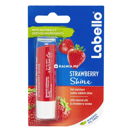 [005800-7] BAUME À LÈVRES HYDRATANT 24H LABELLO STRAWBERRY VEGAN